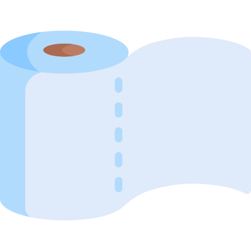 Toilet paper Special Flat icon