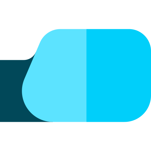 espejo lateral Basic Straight Flat icono