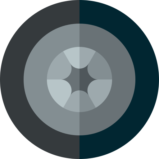 바퀴 Basic Straight Flat icon