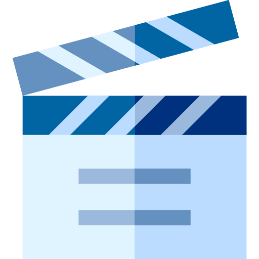 Clapboard Basic Straight Flat icon