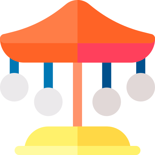 Carousel Basic Rounded Flat icon