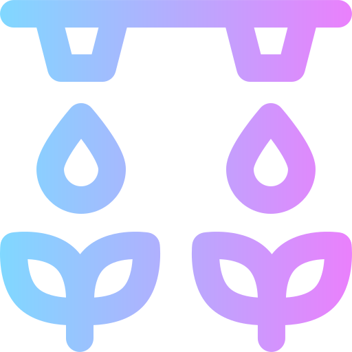 Watering Super Basic Rounded Gradient icon