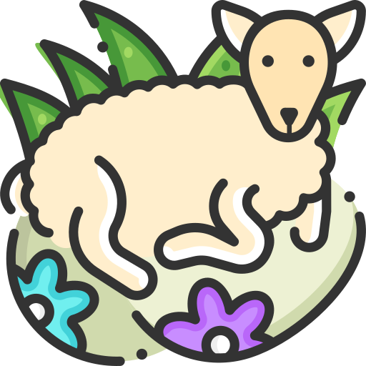 羊 SBTS2018 Lineal Color icon
