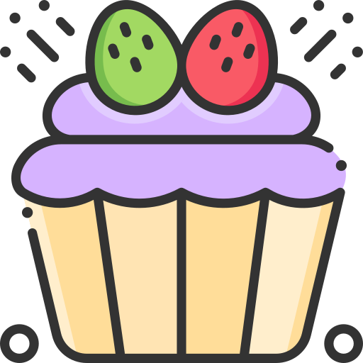 cupcake SBTS2018 Lineal Color icona
