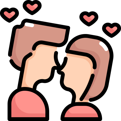 キス Generic Outline Color icon