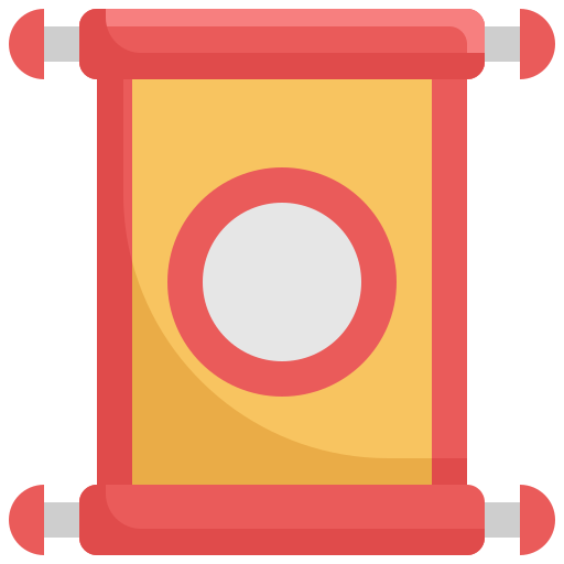 Ancient scroll Generic Flat icon