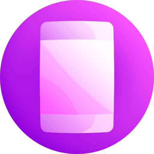 smartphone Gradient Galaxy Gradient icona