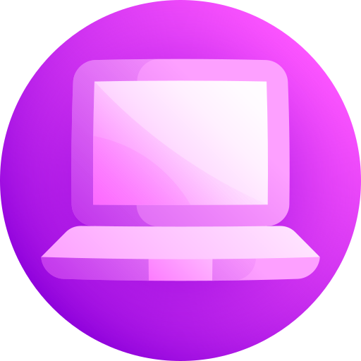 laptop Gradient Galaxy Gradient icoon