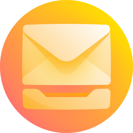Inbox Gradient Galaxy Gradient icon