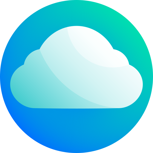 Cloud Gradient Galaxy Gradient icon