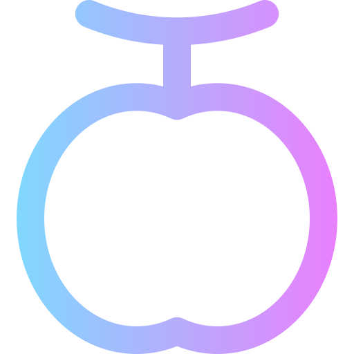 manzana Super Basic Rounded Gradient icono