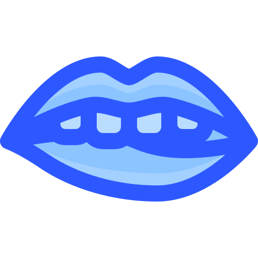 Lips Vitaliy Gorbachev Blue icon