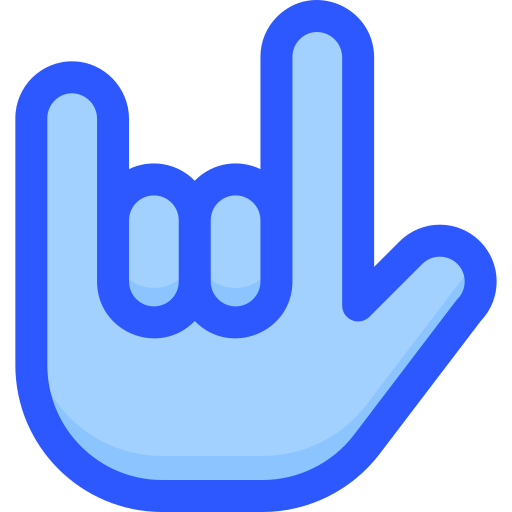 ręka Vitaliy Gorbachev Blue ikona