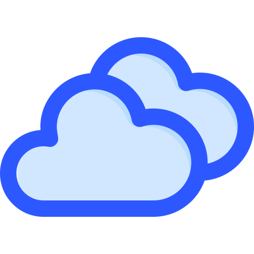 nuage Vitaliy Gorbachev Blue Icône