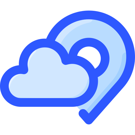 구름 Vitaliy Gorbachev Blue icon