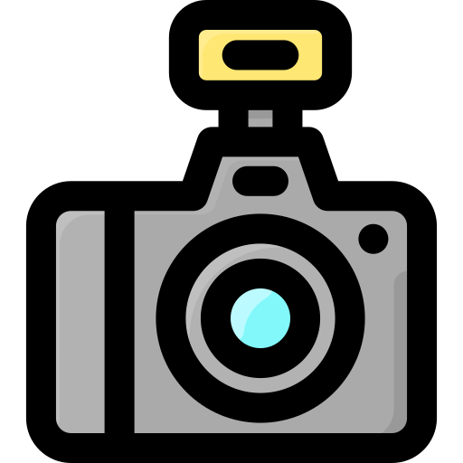 Photo camera Vitaliy Gorbachev Lineal Color icon