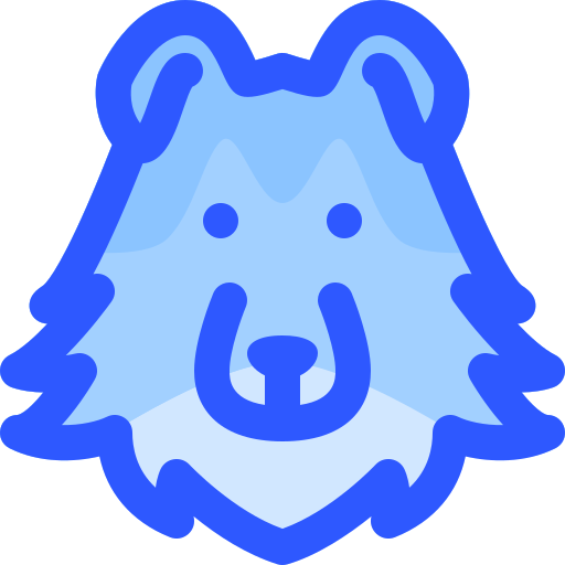 犬 Vitaliy Gorbachev Blue icon