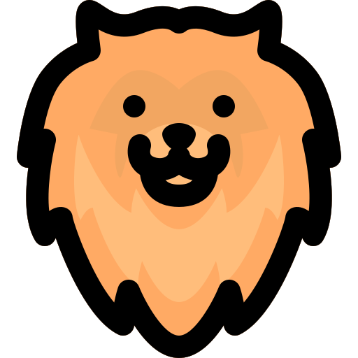 Dog Vitaliy Gorbachev Lineal Color icon