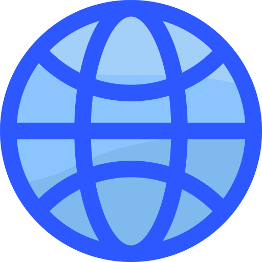 globe Vitaliy Gorbachev Blue Icône