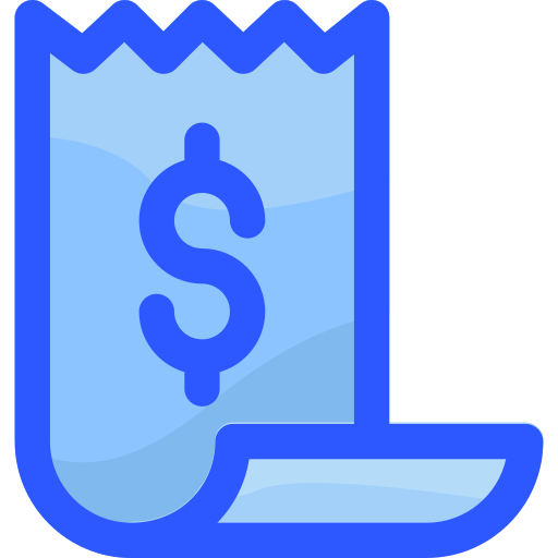 Invoice Vitaliy Gorbachev Blue icon