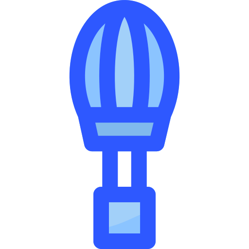 Air balloon Vitaliy Gorbachev Blue icon