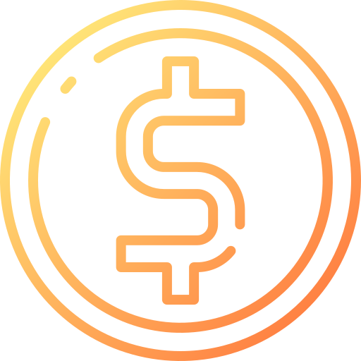 Currency Good Ware Gradient icon