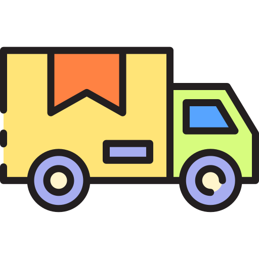 camion de livraison Good Ware Lineal Color Icône