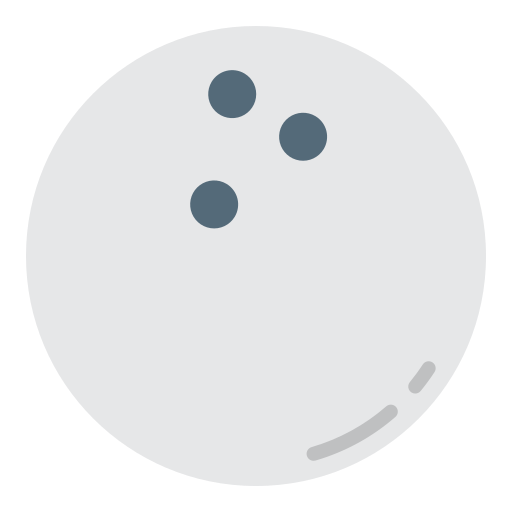 Bowling ball Good Ware Flat icon