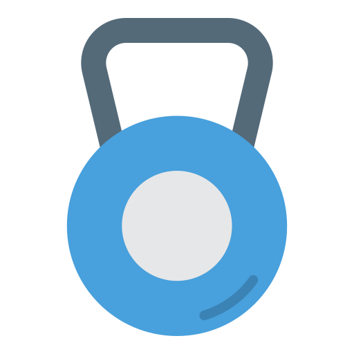 Dumbbells Good Ware Flat icon