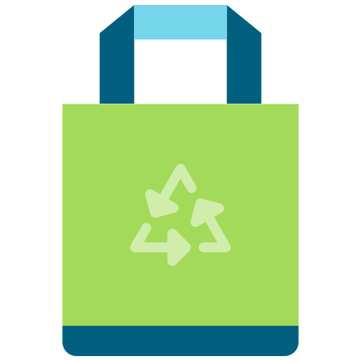 Recycle bag Good Ware Flat icon