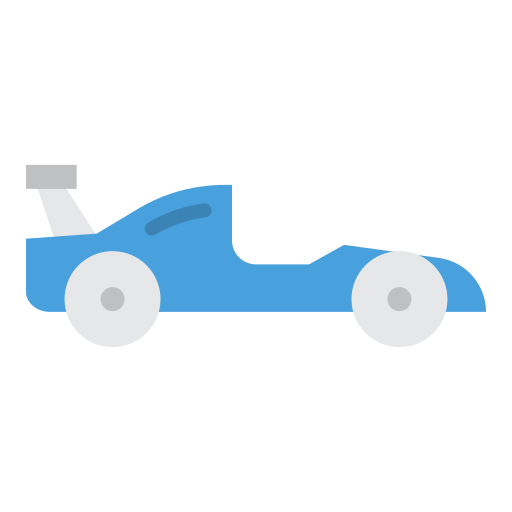 レーシングカー Good Ware Flat icon