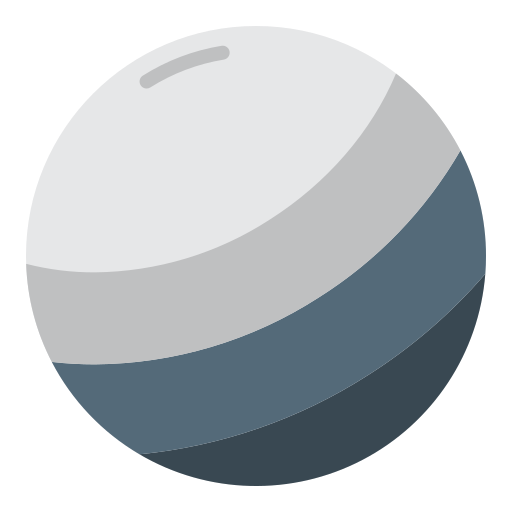 Yoga ball Good Ware Flat icon