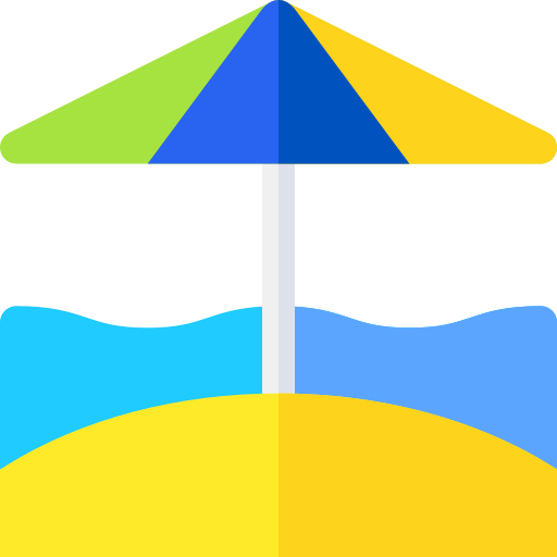 playa Basic Rounded Flat icono