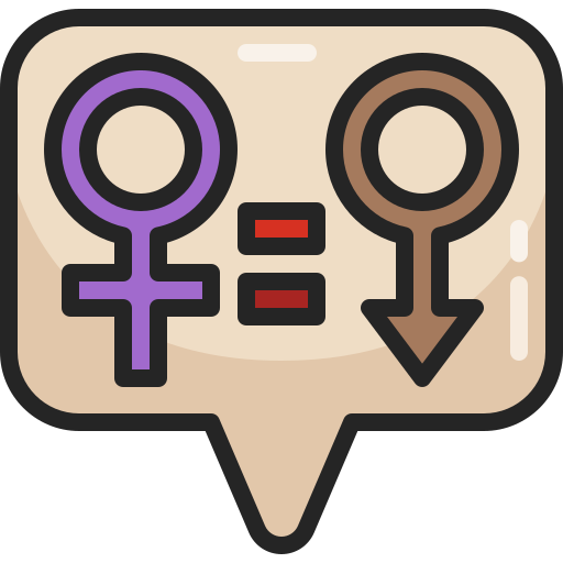 평등 Generic Outline Color icon