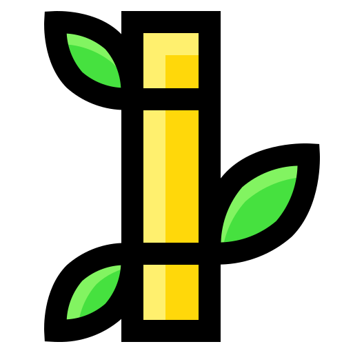 bambù Generic Outline Color icona