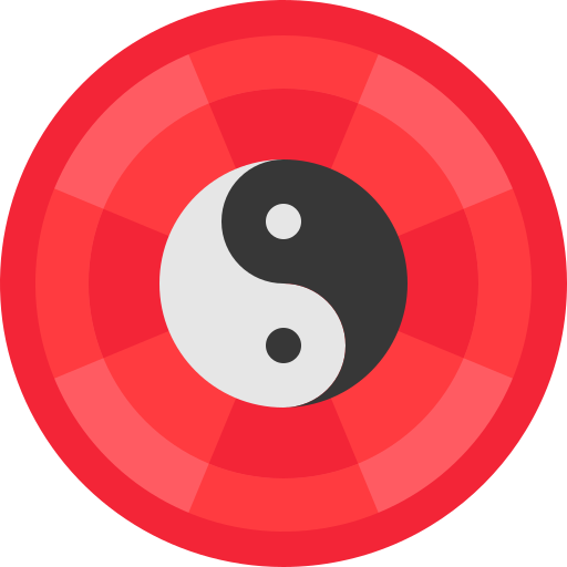 simbolo di yin yang Generic Flat icona