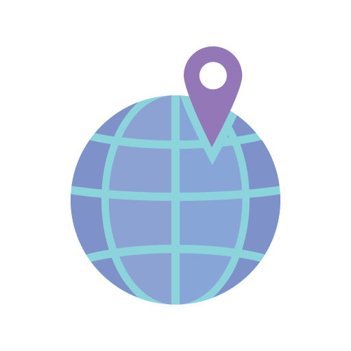 Расположение на карте Generic Flat иконка