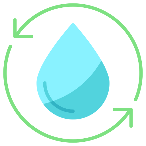 water recyclen Generic Flat icoon