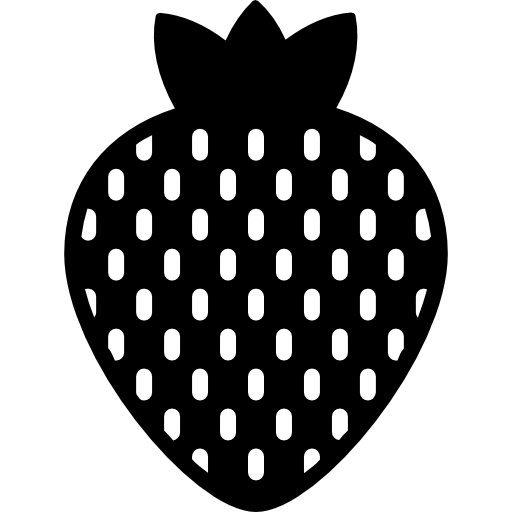 Strawberry Roundicons Solid icon