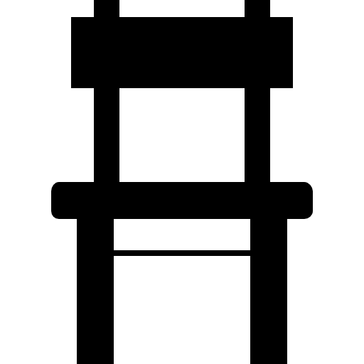 Chair Roundicons Solid icon