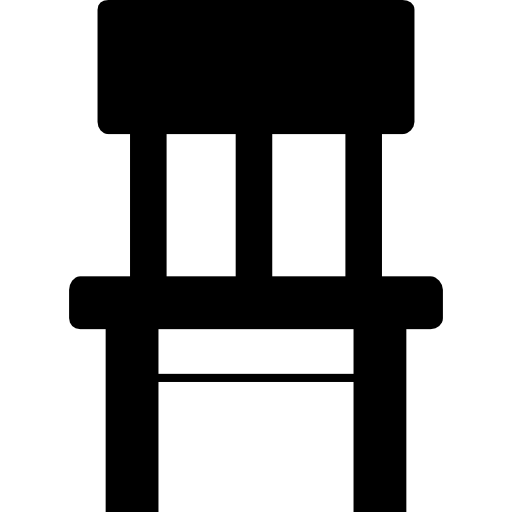 stoel Roundicons Solid icoon