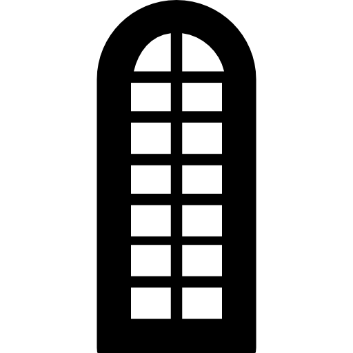 Door Roundicons Solid icon