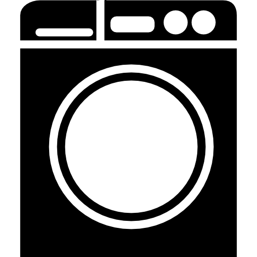 wasmachine Roundicons Solid icoon