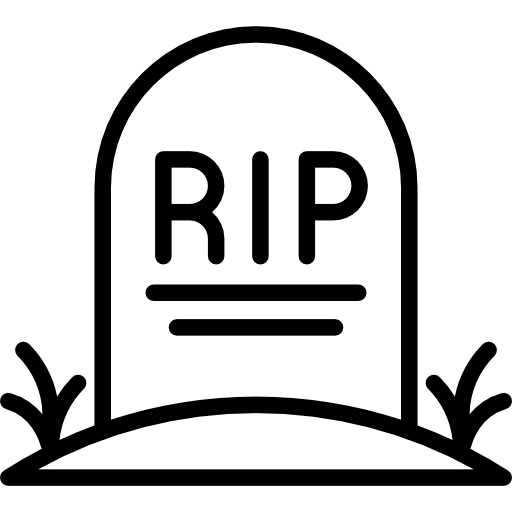 lápida sepulcral Special Lineal icono