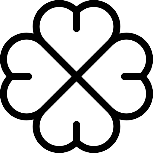 クローバー Detailed Rounded Lineal icon
