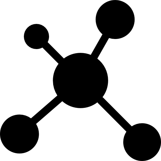 atomes Roundicons Solid Icône