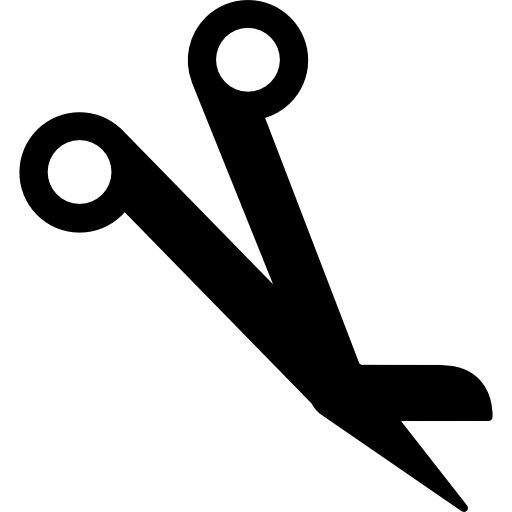 Scissors Roundicons Solid icon