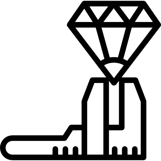 Diamond Special Lineal icon