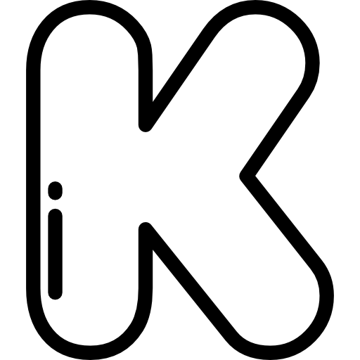 kickstarter Detailed Rounded Lineal иконка
