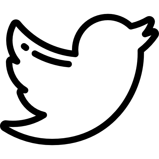 twitter Detailed Rounded Lineal icon